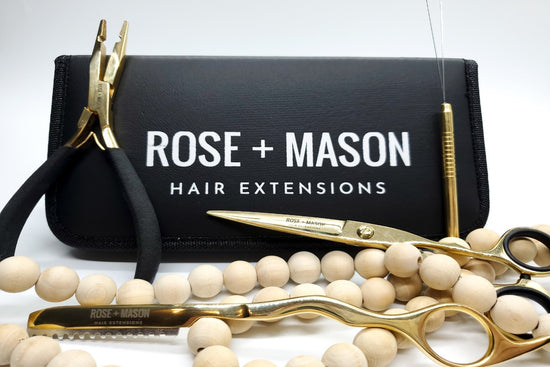 Rose + Mason Hair Extension Tool Kit